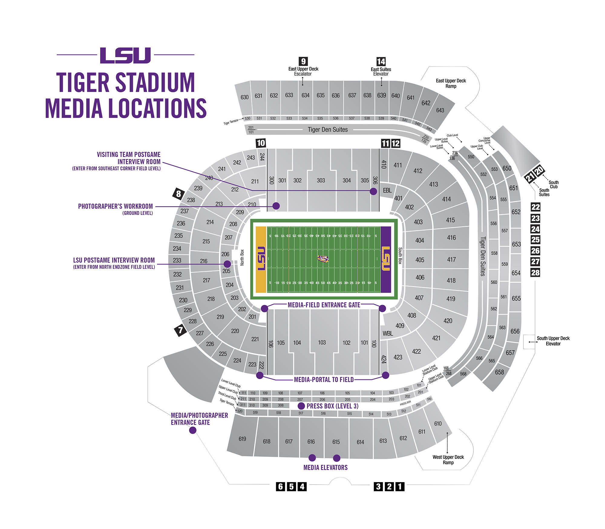 LSU Athletics Media Center LSU Tigers